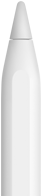 La punta di una Apple Pencil