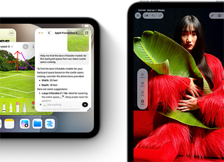 Vari iPad mini mostrati di fronte con diverse app