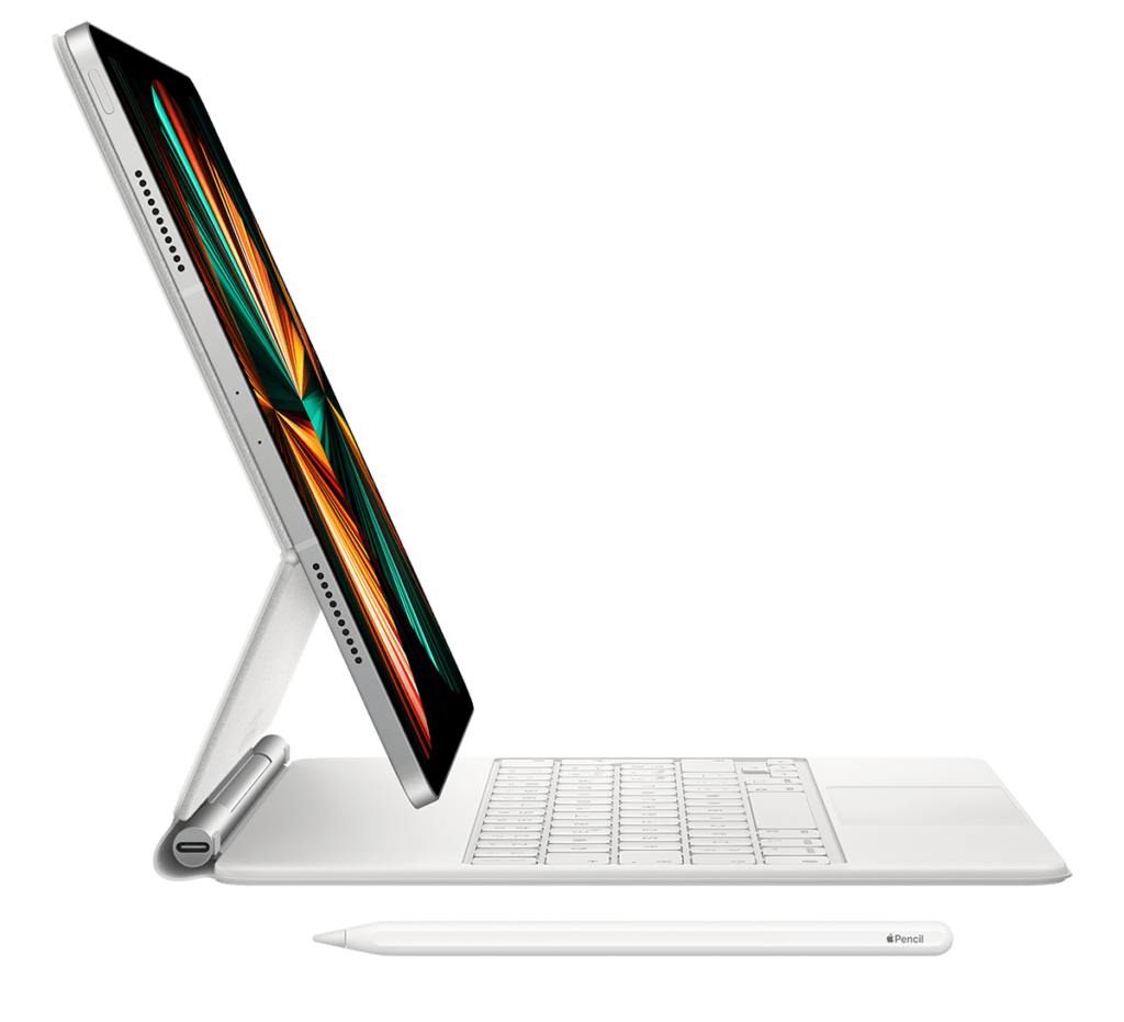 iPad_Pro_12_9-in_Cellular_Silver_Magic_Keyboard_White_Apple_Pencil_Hero