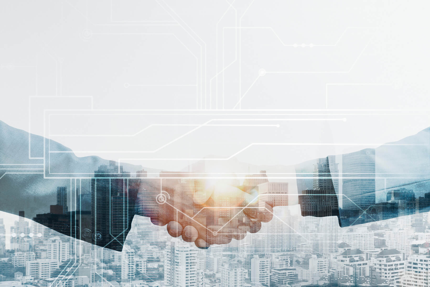 business-partners-handshake-global-corporate-with-technology-concept-2 MMN | Sostituisci i vecchi device con il nuovo iPad Pro